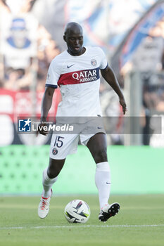 2023-09-30 - Danilo Pereira of PSG during the French championship Ligue 1 football match between Clermont Foot 63 and Paris Saint-Germain (PSG) on September 30, 2023 at Stade Gabriel-Montpied in Clermont-Ferrand, France - FOOTBALL - FRENCH CHAMP - CLERMONT V PARIS SG - FRENCH LIGUE 1 - SOCCER