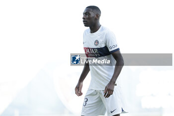 2023-09-30 - Randal Kolo Muani of PSG during the French championship Ligue 1 football match between Clermont Foot 63 and Paris Saint-Germain (PSG) on September 30, 2023 at Stade Gabriel-Montpied in Clermont-Ferrand, France - FOOTBALL - FRENCH CHAMP - CLERMONT V PARIS SG - FRENCH LIGUE 1 - SOCCER
