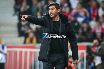 2023-10-29 - Paulo FONSECA of Lille during the French championship Ligue 1 football match between Losc Lille and AS Monaco on October 29, 2023 at Pierre Mauroy stadium in Villeneuve-d'Ascq near Lille, France - FOOTBALL - FRENCH CHAMP - LILLE V MONACO - FRENCH LIGUE 1 - SOCCER