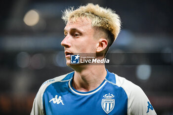 2023-10-29 - Aleksandr GOLOVIN of Monaco during the French championship Ligue 1 football match between Losc Lille and AS Monaco on October 29, 2023 at Pierre Mauroy stadium in Villeneuve-d'Ascq near Lille, France - FOOTBALL - FRENCH CHAMP - LILLE V MONACO - FRENCH LIGUE 1 - SOCCER