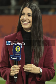 2023-11-10 - Lesly Boitrelle comments for Amazon Prime Video the French championship Ligue 1 football match between Montpellier Herault SC and OGC Nice on November 10, 2023 at Stade de la Mosson in Montpellier, France - FOOTBALL - FRENCH CHAMP - MONTPELLIER V NICE - FRENCH LIGUE 1 - SOCCER