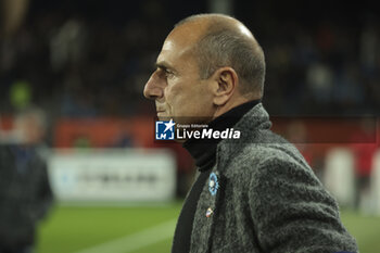 2023-11-10 - Coach of Montpellier HSC Michel Der Zakarian during the French championship Ligue 1 football match between Montpellier Herault SC and OGC Nice on November 10, 2023 at Stade de la Mosson in Montpellier, France - FOOTBALL - FRENCH CHAMP - MONTPELLIER V NICE - FRENCH LIGUE 1 - SOCCER