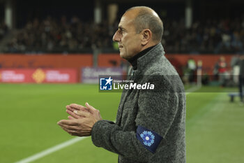 2023-11-10 - Coach of Montpellier HSC Michel Der Zakarian during the French championship Ligue 1 football match between Montpellier Herault SC and OGC Nice on November 10, 2023 at Stade de la Mosson in Montpellier, France - FOOTBALL - FRENCH CHAMP - MONTPELLIER V NICE - FRENCH LIGUE 1 - SOCCER