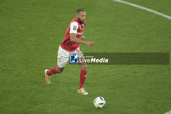 2023-11-11 - Yunis Abdelhamid of Reims during the French championship Ligue 1 football match between Stade de Reims and Paris Saint-Germain on November 11, 2023 at Auguste Delaune stadium in Reims, France - FOOTBALL - FRENCH CHAMP - REIMS V PARIS SG - FRENCH LIGUE 1 - SOCCER