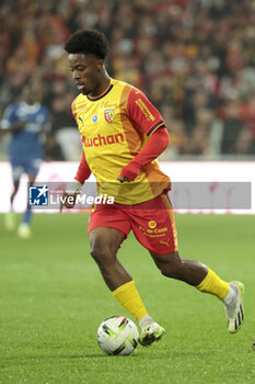 2023-11-12 - Elye Wahi of Lens during the French championship Ligue 1 football match between RC Lens and Olympique de Marseille on November 12, 2023 at Bollaert-Delelis stadium in Lens, France - FOOTBALL - FRENCH CHAMP - LENS V MARSEILLE - FRENCH LIGUE 1 - SOCCER