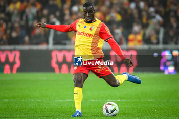 2023-11-12 - Massadio HAIDARA of Lens during the French championship Ligue 1 football match between RC Lens and Olympique de Marseille on November 12, 2023 at Bollaert-Delelis stadium in Lens, France - FOOTBALL - FRENCH CHAMP - LENS V MARSEILLE - FRENCH LIGUE 1 - SOCCER