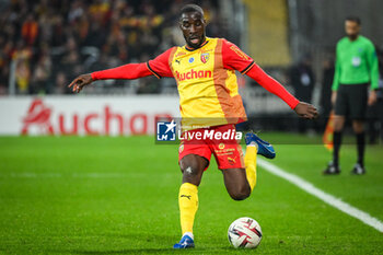2023-11-12 - Massadio HAIDARA of Lens during the French championship Ligue 1 football match between RC Lens and Olympique de Marseille on November 12, 2023 at Bollaert-Delelis stadium in Lens, France - FOOTBALL - FRENCH CHAMP - LENS V MARSEILLE - FRENCH LIGUE 1 - SOCCER