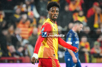 2023-11-12 - Elye WAHI of Lens during the French championship Ligue 1 football match between RC Lens and Olympique de Marseille on November 12, 2023 at Bollaert-Delelis stadium in Lens, France - FOOTBALL - FRENCH CHAMP - LENS V MARSEILLE - FRENCH LIGUE 1 - SOCCER