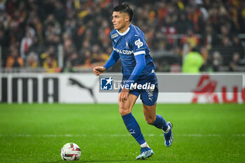 2023-11-12 - Joaquin CORREA of Marseille during the French championship Ligue 1 football match between RC Lens and Olympique de Marseille on November 12, 2023 at Bollaert-Delelis stadium in Lens, France - FOOTBALL - FRENCH CHAMP - LENS V MARSEILLE - FRENCH LIGUE 1 - SOCCER