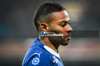 2023-11-12 - Renan LODI of Marseille during the French championship Ligue 1 football match between RC Lens and Olympique de Marseille on November 12, 2023 at Bollaert-Delelis stadium in Lens, France - FOOTBALL - FRENCH CHAMP - LENS V MARSEILLE - FRENCH LIGUE 1 - SOCCER