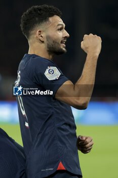 2023-11-24 - Goncalo Ramos of PSG celebrates his goal during the French championship Ligue 1 football match between Paris Saint-Germain and AS Monaco on November 24, 2023 at Parc des Princes stadium in Paris, France - FOOTBALL - FRENCH CHAMP - PARIS SG V MONACO - FRENCH LIGUE 1 - SOCCER
