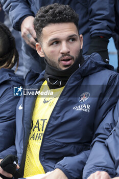 2023-12-03 - Goncalo Ramos of PSG during the French championship Ligue 1 football match between Le Havre AC and Paris Saint-Germain on December 3, 2023 at Oceane stadium in Le Havre, France - FOOTBALL - FRENCH CHAMP - LE HAVRE V PARIS SG - FRENCH LIGUE 1 - SOCCER