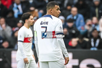 2023-12-03 - Kylian MBAPPE of PSG during the French championship Ligue 1 football match between Le Havre AC and Paris Saint-Germain on December 3, 2023 at Oceane stadium in Le Havre, France - FOOTBALL - FRENCH CHAMP - LE HAVRE V PARIS SG - FRENCH LIGUE 1 - SOCCER