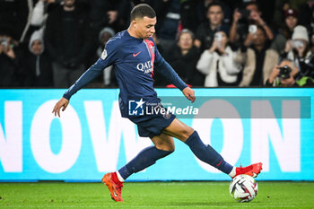 2023-12-09 - Kylian MBAPPE of PSG during the French championship Ligue 1 football match between Paris Saint-Germain and FC Nantes on December 9, 2023 at Parc des Princes stadium in Paris, France - FOOTBALL - FRENCH CHAMP - PARIS SG V NANTES - FRENCH LIGUE 1 - SOCCER