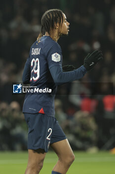 2023-12-09 - Bradley Barcola of PSG celebrates his goal during the French championship Ligue 1 football match between Paris Saint-Germain and FC Nantes on December 9, 2023 at Parc des Princes stadium in Paris, France - FOOTBALL - FRENCH CHAMP - PARIS SG V NANTES - FRENCH LIGUE 1 - SOCCER