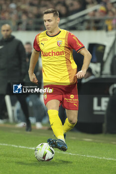 2023-12-16 - Przemyslaw Frankowski of Lens during the French championship Ligue 1 football match between RC Lens ans Stade de Reims on December 16, 2023 at Bollaert-Delelis stadium in Lens, France - FOOTBALL - FRENCH CHAMP - LENS V REIMS - FRENCH LIGUE 1 - SOCCER