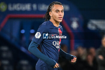 2023-12-20 - Ethan MBAPPE of PSG during the French championship Ligue 1 football match between Paris Saint-Germain and FC Metz on December 20, 2023 at Parc des Princes stadium in Paris, France - FOOTBALL - FRENCH CHAMP - PARIS SG V METZ - FRENCH LIGUE 1 - SOCCER