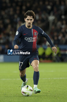 2023-12-20 - Vitinha of PSG during the French championship Ligue 1 football match between Paris Saint-Germain and FC Metz on December 20, 2023 at Parc des Princes stadium in Paris, France - FOOTBALL - FRENCH CHAMP - PARIS SG V METZ - FRENCH LIGUE 1 - SOCCER