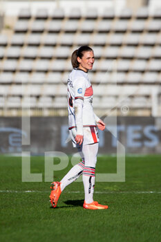 2023-01-15 - Lea Le Garrec of FC Fleury 91 reacts during the Women's French championship D1 Arkema football match between Paris FC and FC Fleury 91 on January 15, 2023 at Sebastien Charlety stadium in Paris, France - FOOTBALL - WOMEN'S FRENCH CHAMP - PARIS FC V FC FLEURY - FRENCH WOMEN DIVISION 1 - SOCCER