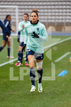 2023-02-04 - Sophie Vaysse of Paris FC warms up ahead of the Women's French championship, D1 Arkema football match between Paris FC and Dijon FCO on February 4, 2023 at Sebastien Charlety stadium in Paris, France - FOOTBALL - WOMEN'S FRENCH CHAMP - PARIS FC V DIJON - FRENCH WOMEN DIVISION 1 - SOCCER