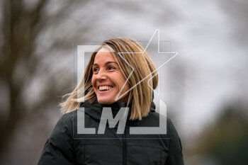 2023-03-04 - Sonia Bompastor head coach of Olympique Lyonnais ahead of the Women's French Cup, Quarter-Finals football match between Stade de Reims and Olympique Lyonnais (Lyon) on March 4, 2023 at Blériot stadium in Bétheny near Reims, France - FOOTBALL - WOMEN'S FRENCH CUP - REIMS V LYON - FRENCH WOMEN DIVISION 1 - SOCCER