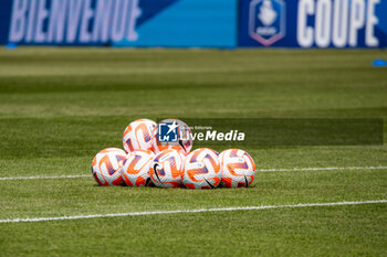 2023-05-13 - The official ball ahead of the Women's French Cup, Final football match between Olympique Lyonnais and Paris Saint-Germain on May 13, 2023 at Stade de la Source in Orleans, France - FOOTBALL - WOMEN'S FRENCH CUP - FINAL - LYON V PARIS SG - FRENCH WOMEN DIVISION 1 - SOCCER