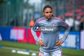 2023-05-13 - Delphine Cascarino of Olympique Lyonnais warms up ahead of the Women's French Cup, Final football match between Olympique Lyonnais and Paris Saint-Germain on May 13, 2023 at Stade de la Source in Orleans, France - FOOTBALL - WOMEN'S FRENCH CUP - FINAL - LYON V PARIS SG - FRENCH WOMEN DIVISION 1 - SOCCER