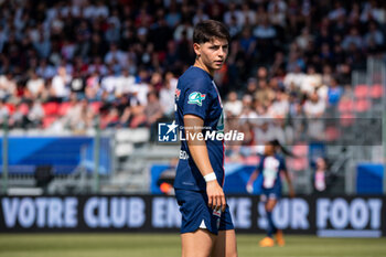 2023-05-13 - Elisa De Almeida of Paris Saint Germain reacts during the Women's French Cup, Final football match between Olympique Lyonnais and Paris Saint-Germain on May 13, 2023 at Stade de la Source in Orleans, France - FOOTBALL - WOMEN'S FRENCH CUP - FINAL - LYON V PARIS SG - FRENCH WOMEN DIVISION 1 - SOCCER