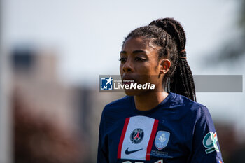 2023-05-13 - Ashley Lawrence of Paris Saint Germain during the Women's French Cup, Final football match between Olympique Lyonnais and Paris Saint-Germain on May 13, 2023 at Stade de la Source in Orleans, France - FOOTBALL - WOMEN'S FRENCH CUP - FINAL - LYON V PARIS SG - FRENCH WOMEN DIVISION 1 - SOCCER