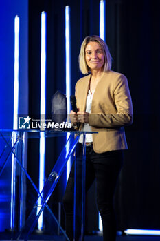 2023-05-15 - Sonia Bompastor head coach of Olympique Lyonnais during the 2023 Arkema D1 trophies ceremony on May 15, 2023 at Pavillon d'Armenonville in Paris, France - FOOTBALL - ARKEMA D1 AWARDS CEREMONY - FRENCH WOMEN DIVISION 1 - SOCCER
