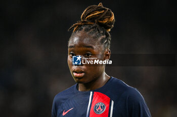 2023-10-01 - Sandy BALTIMORE of PSG during the women’s French championship D1 Arkema football match between Paris Saint Germain and Olympique Lyonnais on October 1, 2023 at Parc des Princes stadium in Paris, France - FOOTBALL - WOMEN'S FRENCH CHAMP - PARIS SG V LYON - FRENCH WOMEN DIVISION 1 - SOCCER