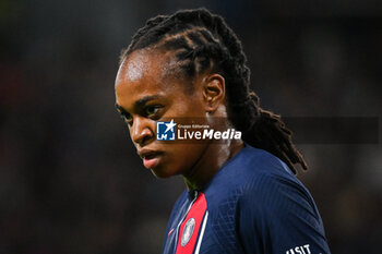 2023-10-01 - Marie-Antoinette KATOTO of PSG during the women’s French championship D1 Arkema football match between Paris Saint Germain and Olympique Lyonnais on October 1, 2023 at Parc des Princes stadium in Paris, France - FOOTBALL - WOMEN'S FRENCH CHAMP - PARIS SG V LYON - FRENCH WOMEN DIVISION 1 - SOCCER