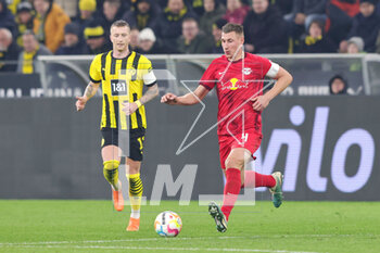 2023-03-03 - Willi Orban of Leipzig during the German championship Bundesliga football match between Borussia Dortmund and RB Leipzig on March 3, 2023 at Signal Iduna Park in Dortmund, Germany - FOOTBALL - GERMAN CHAMP - DORTMUND V LEIPZIG - GERMAN BUNDESLIGA - SOCCER