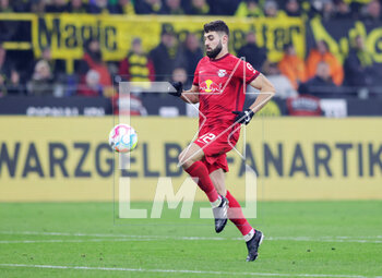 2023-03-03 - Josko Gvardiol of Leipzig during the German championship Bundesliga football match between Borussia Dortmund and RB Leipzig on March 3, 2023 at Signal Iduna Park in Dortmund, Germany - FOOTBALL - GERMAN CHAMP - DORTMUND V LEIPZIG - GERMAN BUNDESLIGA - SOCCER