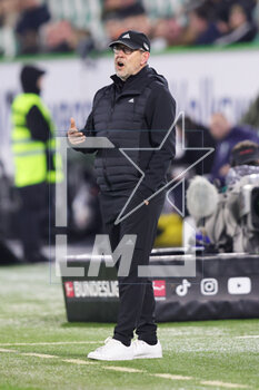 2023-03-12 - Coach Urs Fischer of Union Berlin during the German championship Bundesliga football match between VfL Wolfsburg and FC Union Berlin on March 12, 2023 at Volkswagen Arena in Wolfsburg, Germany - FOOTBALL - GERMAN CHAMP - WOLFSBURG V UNION BERLIN - GERMAN BUNDESLIGA - SOCCER