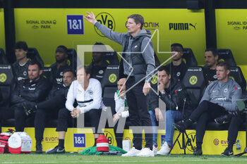 2023-04-22 - Coach Oliver Glasner of Frankfurt during the German championship Bundesliga football match between Borussia Dortmund and Eintracht Frankfurt on April 22, 2023 at Signal Iduna Park in Dortmund, Germany - FOOTBALL - GERMAN CHAMP - DORTMUND V FRANKFURT - GERMAN BUNDESLIGA - SOCCER