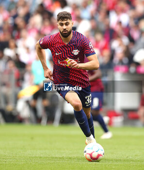 2023-05-20 - Josko Gvardiol of RB Leipzig during the German championship Bundesliga football match between Bayern Munich and RB Leipzig on May 20, 2023 at Allianz Arena in Munich, Germany - FOOTBALL - GERMAN CHAMP - BAYERN MUNICH V RB LEIPZIG - GERMAN BUNDESLIGA - SOCCER