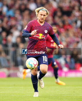 2023-05-20 - Emil Forsberg of RB Leipzig during the German championship Bundesliga football match between Bayern Munich and RB Leipzig on May 20, 2023 at Allianz Arena in Munich, Germany - FOOTBALL - GERMAN CHAMP - BAYERN MUNICH V RB LEIPZIG - GERMAN BUNDESLIGA - SOCCER