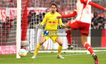 2023-05-20 - Janis Blaswich of RB Leipzig during the German championship Bundesliga football match between Bayern Munich and RB Leipzig on May 20, 2023 at Allianz Arena in Munich, Germany - FOOTBALL - GERMAN CHAMP - BAYERN MUNICH V RB LEIPZIG - GERMAN BUNDESLIGA - SOCCER