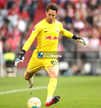 2023-05-20 - Janis Blaswich of RB Leipzig during the German championship Bundesliga football match between Bayern Munich and RB Leipzig on May 20, 2023 at Allianz Arena in Munich, Germany - FOOTBALL - GERMAN CHAMP - BAYERN MUNICH V RB LEIPZIG - GERMAN BUNDESLIGA - SOCCER