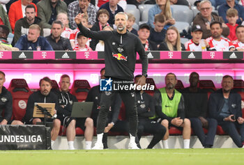 2023-05-20 - Coach Marco Rose of RB Leipzig during the German championship Bundesliga football match between Bayern Munich and RB Leipzig on May 20, 2023 at Allianz Arena in Munich, Germany - FOOTBALL - GERMAN CHAMP - BAYERN MUNICH V RB LEIPZIG - GERMAN BUNDESLIGA - SOCCER