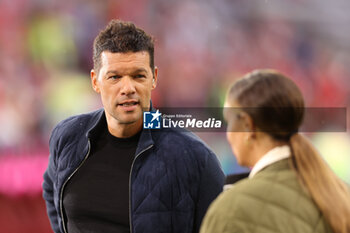 2023-08-27 - Michael Ballack, DAZN during the German championship Bundesliga football match between Bayern Munich and Augsburg on August 27, 2023 at Allianz Arena in Munich, Germany - FOOTBALL - GERMAN CHAMP - BAYERN MUNICH V AUGSBURG - GERMAN BUNDESLIGA - SOCCER
