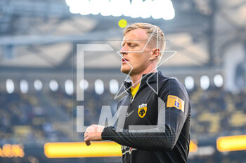 2023-05-03 - 6 JENS JONSSON of AEK FC before the Greek Super League, playoff match between AEK FC and Olympiacos FC at OPAP Arena on May 3, 2023, in Athens, Greece. - AEK VS OLYMPIACOS - GREEK SUPER LEAGUE - SOCCER