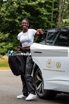 2023-06-20 - Naomie Feller of France during the gathering of the french women's team, preparation for the FIFA Women's World Cup 2023 on June 20, 2023 at Centre National du Football in Clairefontaine-en-Yvelines, France - FOOTBALL - WOMEN'S WORLD CUP 2023 - GATHERING OF THE FRENCH WOMEN'S TEAM - FIFA WORLD CUP - SOCCER