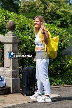 2023-06-20 - Eugenie Le Sommer of France during the gathering of the french women's team, preparation for the FIFA Women's World Cup 2023 on June 20, 2023 at Centre National du Football in Clairefontaine-en-Yvelines, France - FOOTBALL - WOMEN'S WORLD CUP 2023 - GATHERING OF THE FRENCH WOMEN'S TEAM - FIFA WORLD CUP - SOCCER
