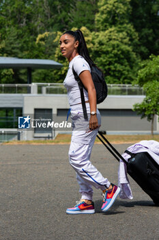 2023-06-20 - Sakina Karchaoui of France during the gathering of the french women's team, preparation for the FIFA Women's World Cup 2023 on June 20, 2023 at Centre National du Football in Clairefontaine-en-Yvelines, France - FOOTBALL - WOMEN'S WORLD CUP 2023 - GATHERING OF THE FRENCH WOMEN'S TEAM - FIFA WORLD CUP - SOCCER