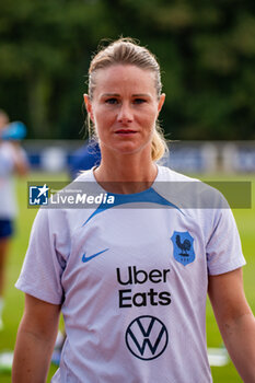 2023-07-04 - Amandine Henry of France during the training of the French team, preparation for the FIFA Women's World Cup 2023 on July 4, 2023 at Centre National du Football in Clairefontaine-en-Yvelines, France - FOOTBALL - WOMEN'S WORLD CUP 2023 - TRAINING OF THE FRENCH WOMEN'S TEAM - FIFA WORLD CUP - SOCCER