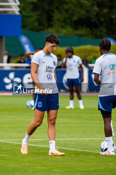 2023-07-04 - Elisa De Almeida of France during the training of the French team, preparation for the FIFA Women's World Cup 2023 on July 4, 2023 at Centre National du Football in Clairefontaine-en-Yvelines, France - FOOTBALL - WOMEN'S WORLD CUP 2023 - TRAINING OF THE FRENCH WOMEN'S TEAM - FIFA WORLD CUP - SOCCER