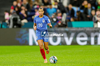 2023-07-24 - Estelle Cascarino (20) of France during the 2023 FIFA Women’s World Cup, Group F football match between France and Jamaica on 23 July 2023 at Stadium Australia in Sydney, Australia - FOOTBALL - WOMEN'S WORLD CUP 2023 - FRANCE V JAMAICA - FIFA WORLD CUP - SOCCER