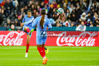 2023-07-24 - Wendie Renard (3) of France during the 2023 FIFA Women’s World Cup, Group F football match between France and Jamaica on 23 July 2023 at Stadium Australia in Sydney, Australia - FOOTBALL - WOMEN'S WORLD CUP 2023 - FRANCE V JAMAICA - FIFA WORLD CUP - SOCCER